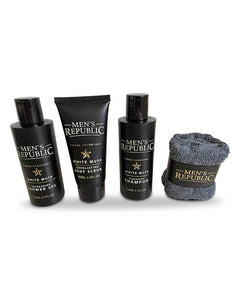 Men's Republic Grooming Kit - 4pc Shower Cleansing in Carry