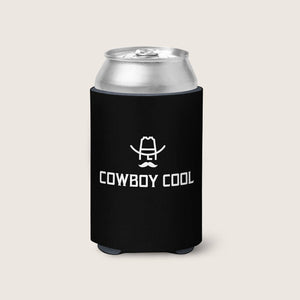 Cowboy Cool Coozie: Black