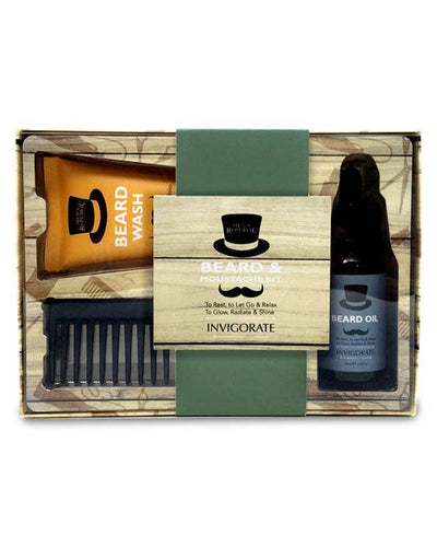 Men's Republic Grooming Kit - Beard & Moustache Care