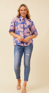 JAYDEE ABSTRACT PRINT TOP