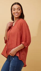 Miranda Top  - Brick