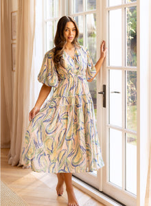 ANUSHKA MIDI DRESS