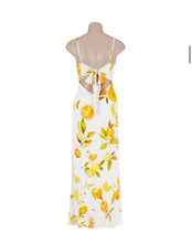 Citrus Summer Maxi Dress