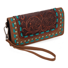 Trinity Ranch Floral Tooled Collection Wallet