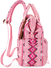 Wrangler Aztec Callie Nappy Back Pack - Pink