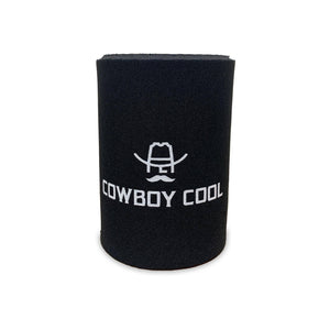 Cowboy Cool Coozie: Black