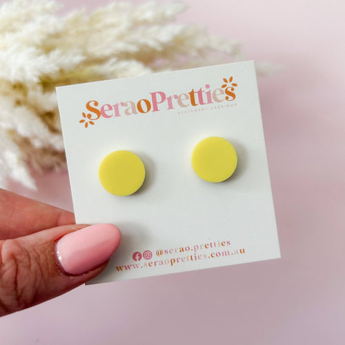 Lemon Fruit Tingle Studs