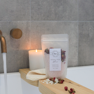 COCONUT ROSE | MAGNESIUM BATH SOAK - STANDARD