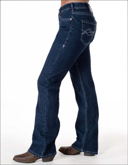 Cowgirl Tuff Women's Tuff Cowgirl Winter Jeans - Dark Wash