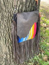 Saddle Blanket Leather Bag